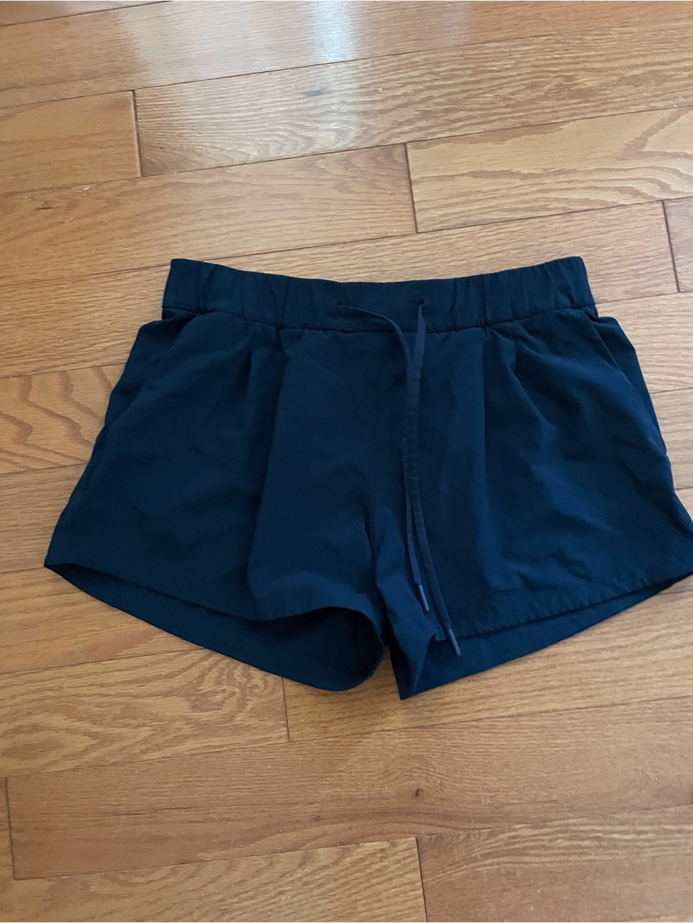 lululemon athletica Navy Lightweight Drawstring Running Shorts